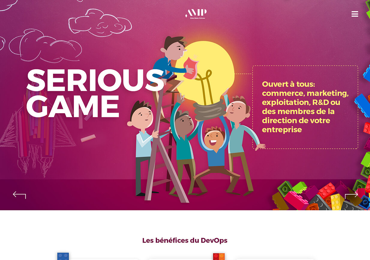 AMP Website Redesign